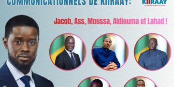 Les cinq atouts communicationnels de Kiiraay: Ass, Jacob, Moussa, Aldiouma et Lahad (Moussa Athie)