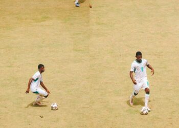 Stade Abdoulaye Wade : Les images de l&rsquo;état calamiteux de la pelouse