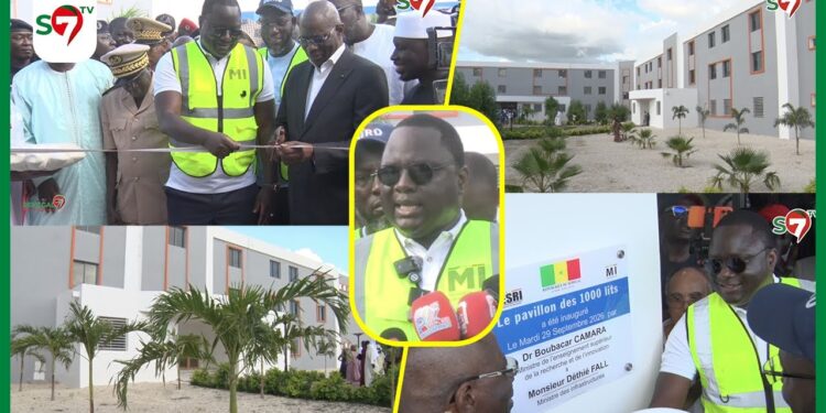 Université Alioune Diop de Bambey : Le ministre Déthié Fall inaugure un pavillon de 1 000 lits (Vidéo)
