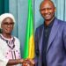 Audience : Le Ministre des Sports Djireye Clotilde COLY a reçu Patrick Vieira, nouveau Sélectionneur des Lions