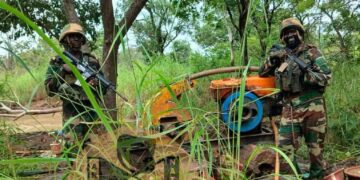 Falémé : un site d’orpaillage clandestin démantelé, 15 machines saisies