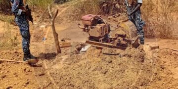 Kédougou : un site d’orpaillage clandestin démantelé à Tenkoto
