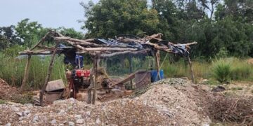 Saraya : 48 machines cracheuses détruites lors du démantèlement de sites d’orpaillage clandestins