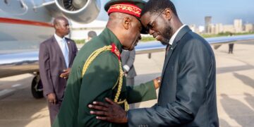 Dakar : Diomaye a reçu le président de Transition de la Guinée-Bissau, le Général Horta Nta