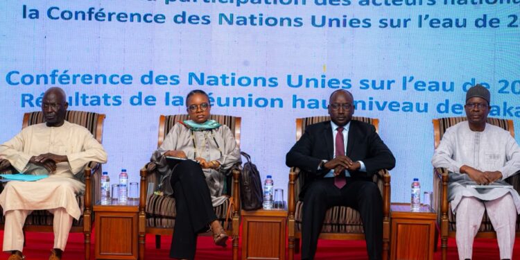 Conférence de l’ONU sur l’eau 2026 : le Sénégal vise 2 631 milliards FCFA d’investissements