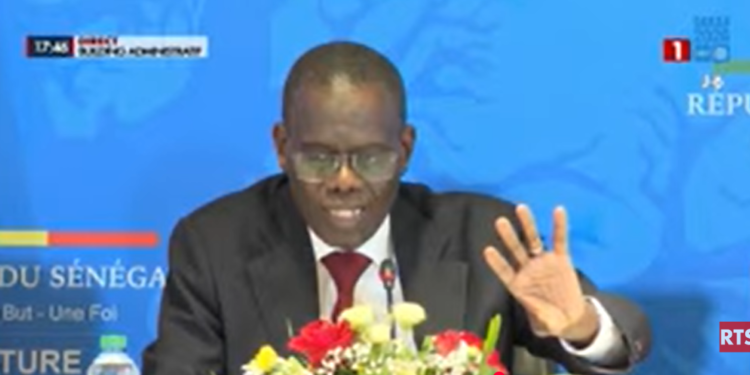 LFR : Al Amine Lo brandit la menace des « outils institutionnels » si le blocage perdure