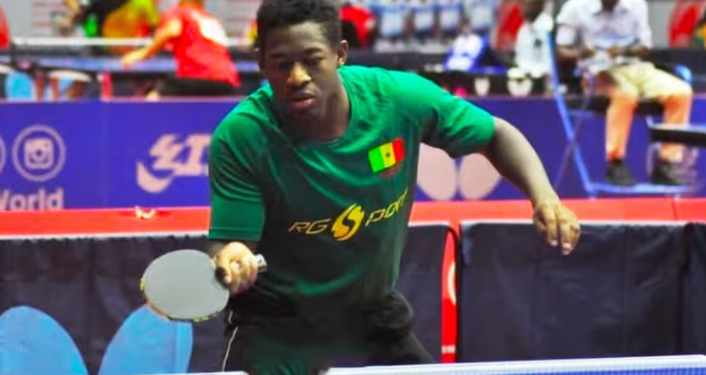 JOJ: le double mixte sénégalais en tennis de table éliminé en seizièmes de finale