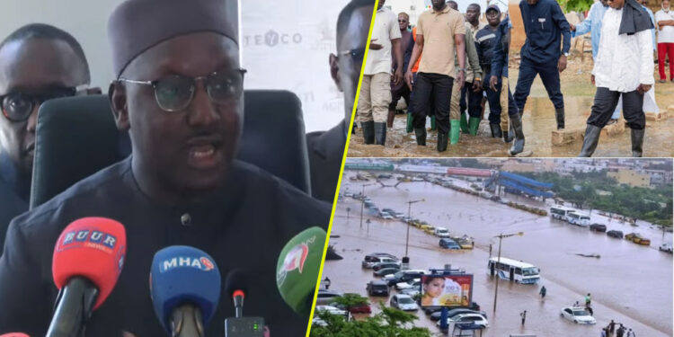 Cheikh Tidiane Dièye : « Depuis 1981, Dakar n’a pas enregistré autant de pluie » (Vidéo)