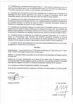 Décision du Conseil constitutionnel sur le Code pétrolier : Abdourahmane Diouf brise le silence !