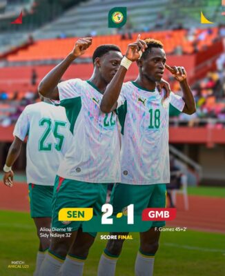 Match amical : Le Sénégal s’impose face à la Gambie (2-1)