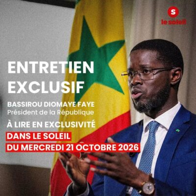 Entretien : Le président Diomaye Faye à cœur ouvert dans les colonnes du Soleil