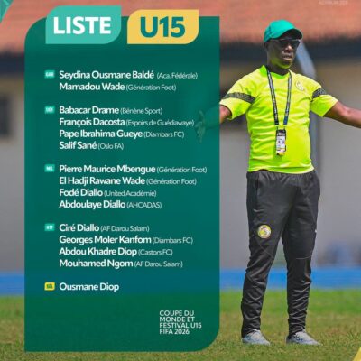 Mondial U15 : Les Lionceaux U15 champions d’Afrique s’envolent pour l’Azerbaïdjan