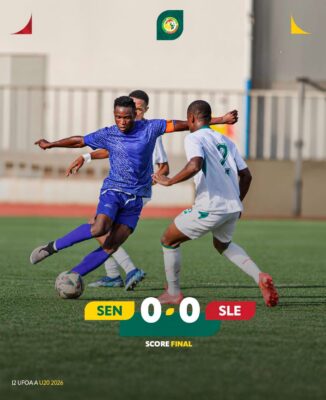 Tournoi UFOA-A U20 : Le Sénégal termine premier dans le groupe B et affronte en demi-finale la Guinée, dimanche