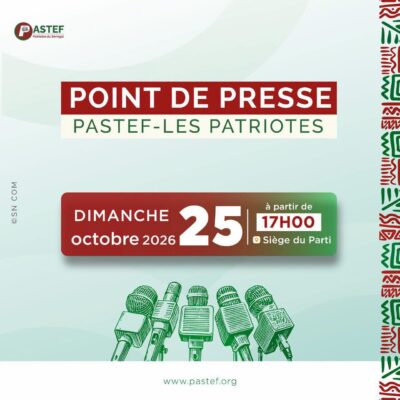 LFR 2026 : Al Amine Lô à 16h - PASTEF à 17h, un dimanche spécial pour l’économie !