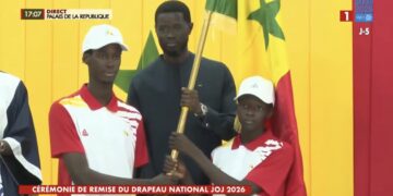 JOJ Dakar 2026 : Le Chef de l’État remet le drapeau national aux athlètes sénégalais