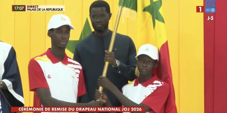 JOJ Dakar 2026 : Le Chef de l’État remet le drapeau national aux athlètes sénégalais
