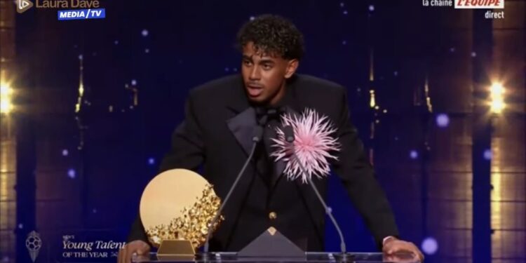 Trophée Kopa : Lamine Yamal sacré meilleur jeune joueur de l’année