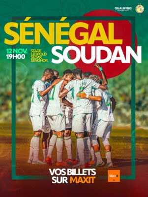 Elim. CAN 2027 : Les Lions retrouvent le stade Léopold Sédar Senghor face au Soudan, le jeudi 12 novembre