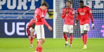 L’OL de Moussa Niakhaté subit sa plus lourde défaite européenne depuis 2011