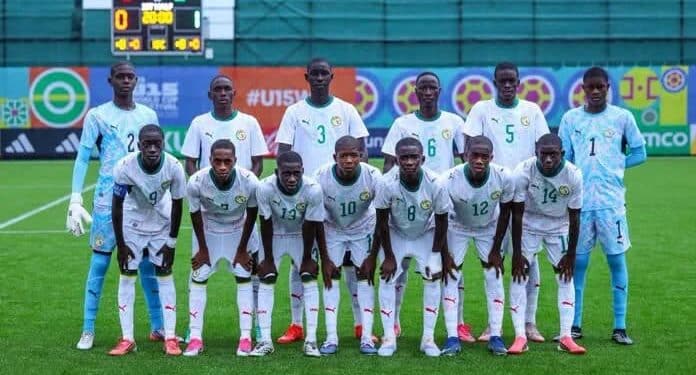 Mondial U15 : le Sénégal termine deuxième du groupe K et poursuit la compétition