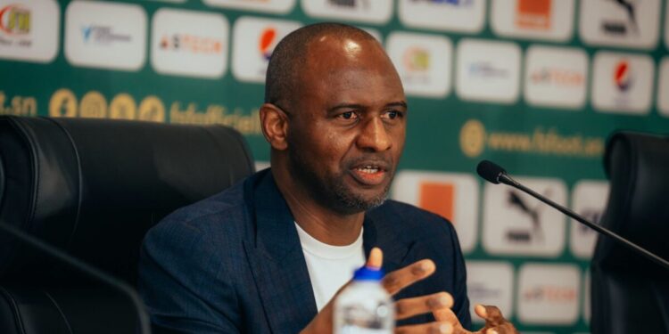 Patrick Vieira satisfait de la prestation des Lions malgré des axes à améliorer