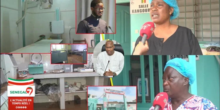 Fortes pluies : l’hôpital Philippe Senghor encore sous les eaux, Des dégâts énormes « Tay Liguéyouñ… » (Vidéo)
