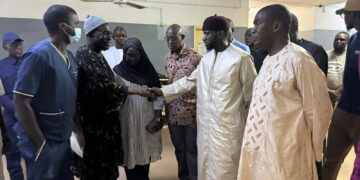 @ccident sur l’axe Ndande–Kébémer : le ministre Abdoul Ahad NDIAYE présente ses condoléances aux familles endeuillées