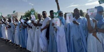 Mauritanie: un parti d’opposition manifeste contre un éventuel troisième mandat de Mohamed Ould Ghazouani