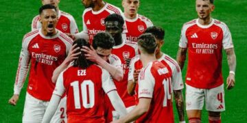 Premier League : Arsenal renverse Leeds et rejoint Manchester City en tête