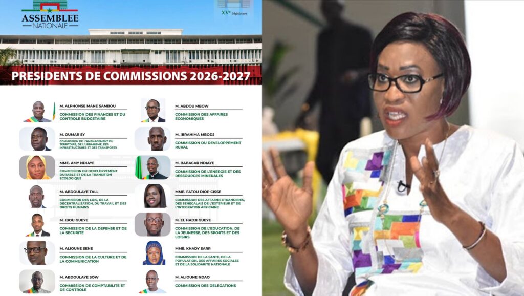Trois femmes sur 14 présidences de commission : Zahra Iyane Thiam interpelle sur le respect de la loi sur la parité